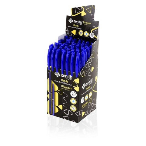 Długopis Zenith Handy niebieski 0,7mm Długopis Zenith Handy niebieski 0,7mm