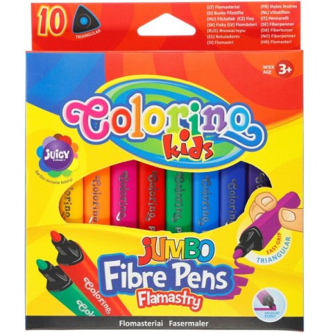 Flamaster Patio jumbo trókątne 10 kol. (16018) Flamaster Patio jumbo trókątne 10 kol. (16018)