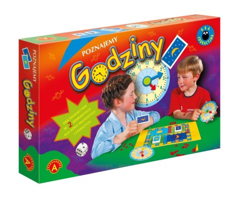 Gra edukacyjna Alexander poznajemy godziny (5906018002096) Gra edukacyjna Alexander poznajemy godziny (5906018002096)