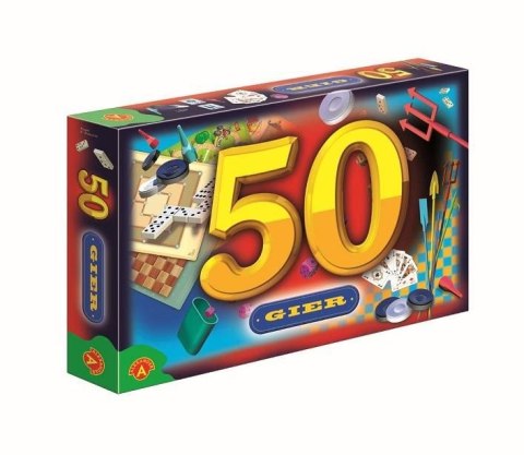 Gra planszowa Alexander Świat 50 gier (0156) Gra planszowa Alexander Świat 50 gier (0156)