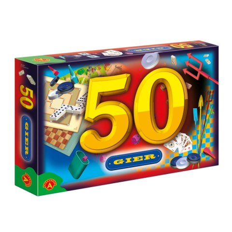 Gra planszowa Alexander Świat 50 gier (0156) Gra planszowa Alexander Świat 50 gier (0156)
