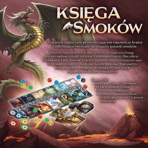 Gra planszowa Trefl Księga Smoków Księga Smoków (02286) Gra planszowa Trefl Księga Smoków Księga Smoków (02286)