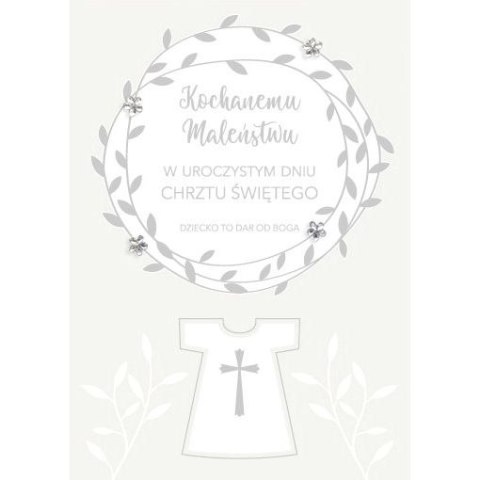 Kartka składana Pol-mak Imieniny B6 (B6LUX)