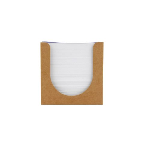 Kostka papierowa Beniamin Kraft Liner Fluo biała [mm:] 90x90x 90