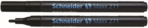 Marker olejowy Schneider Maxx 271, czarny 1,0-2,0mm (SR127101) Marker olejowy Schneider Maxx 271, czarny 1,0-2,0mm (SR127101)