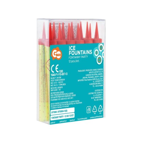 Świeczka ozdobna Godan FONTANNA TORTOWA (SFF0900) Świeczka ozdobna Godan FONTANNA TORTOWA (SFF0900)