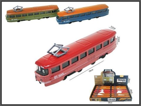 Tramwaj Hipo światło i dźwięk 19cm (HX169) Tramwaj Hipo światło i dźwięk 19cm (HX169)