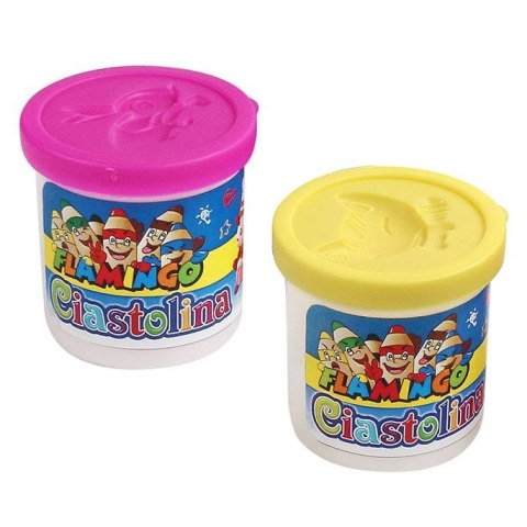 Ciastolina Flamingo 6 kol. 300g (334699) Ciastolina Flamingo 6 kol. 300g (334699)