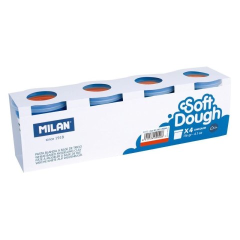 Ciastolina Milan 1 kol. czerwona 116g (9135113004) Ciastolina Milan 1 kol. czerwona 116g (9135113004)