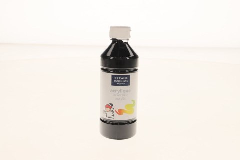 Farba akrylowa 500 ml czarna Farba akrylowa 500 ml czarna