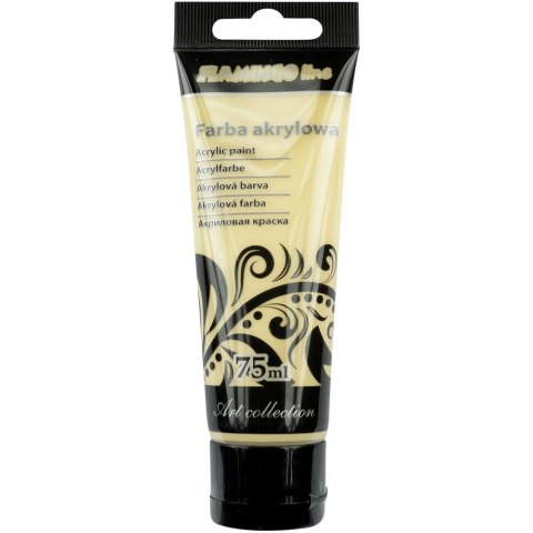 Farba akrylowa Flamingo Line kolor: beżowy 75ml (015) Farba akrylowa Flamingo Line kolor: beżowy 75ml (015)