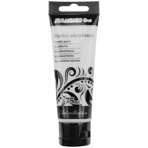 Farba akrylowa Flamingo Line kolor: srebrny 75ml (111) Farba akrylowa Flamingo Line kolor: srebrny 75ml (111)