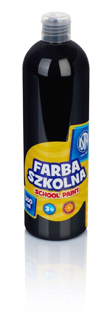 Farby plakatowe Astra kolor: czarny 500ml 1 kolor. Farby plakatowe Astra kolor: czarny 500ml 1 kolor.
