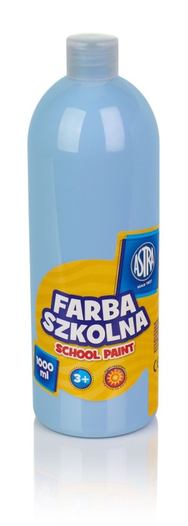 Farby plakatowe Astra szkolne kolor: błękitny 1000ml 1 kolor. Farby plakatowe Astra szkolne kolor: błękitny 1000ml 1 kolor.