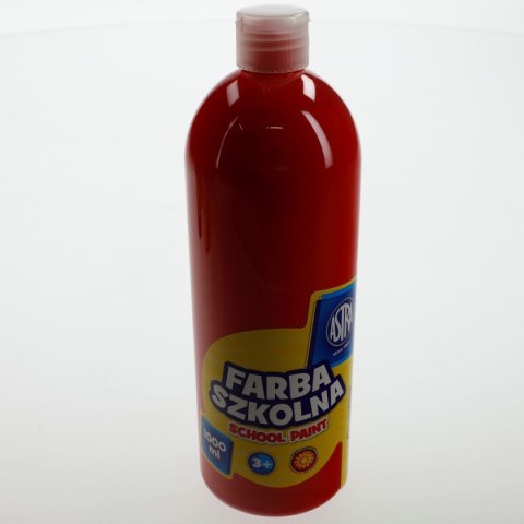 Farby plakatowe Astra szkolne kolor: czerwony 1000ml 1 kolor. Farby plakatowe Astra szkolne kolor: czerwony 1000ml 1 kolor.