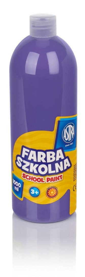Farby plakatowe Astra szkolne kolor: fioletowy 1000ml 1 kolor. Farby plakatowe Astra szkolne kolor: fioletowy 1000ml 1 kolor.
