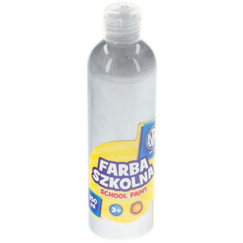 Farby plakatowe Astra szkolne kolor: srebrny 250ml 1 kolor. Farby plakatowe Astra szkolne kolor: srebrny 250ml 1 kolor.