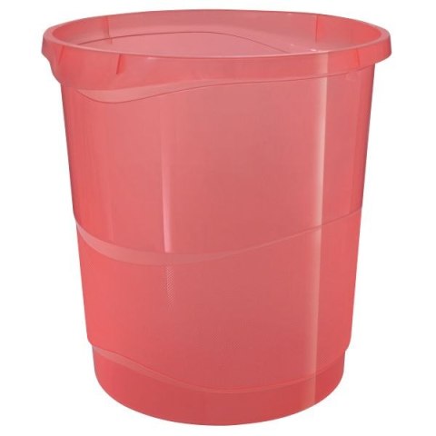 Kosz na śmieci Esselte Colour Breeze kolor: koralowy 14L (628461) Kosz na śmieci Esselte Colour Breeze kolor: koralowy 14L (628461)