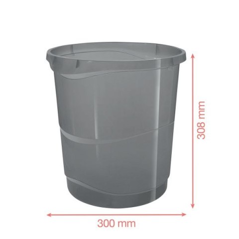 Kosz na śmieci Esselte Colour Breeze kolor: lawendowy 14L (628462) Kosz na śmieci Esselte Colour Breeze kolor: lawendowy 14L (628462)