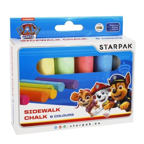 Kreda Starpak Paw Patrol kolor: mix 6 szt (477810) Kreda Starpak Paw Patrol kolor: mix 6 szt (477810)