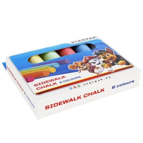 Kreda Starpak Paw Patrol kolor: mix 6 szt (477810) Kreda Starpak Paw Patrol kolor: mix 6 szt (477810)