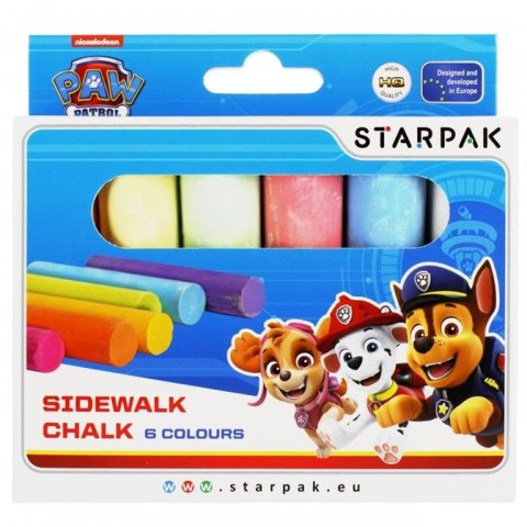 Kreda Starpak Paw Patrol kolor: mix 6 szt (477810) Kreda Starpak Paw Patrol kolor: mix 6 szt (477810)