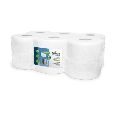 Papier toaletowy Nexxt Professional JUMBO kolor: biały 1 szt (CH-pt120m2wb-ce) Papier toaletowy Nexxt Professional JUMBO kolor: biały 1 szt (CH-pt120m2wb-ce)