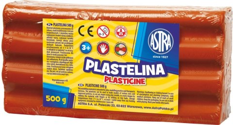 Plastelina Astra 1 kol. czerwona 500g Plastelina Astra 1 kol. czerwona 500g