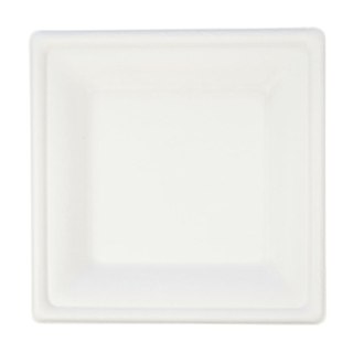 Talerz jednorazowy Arpex trzcina cukrowa 15 x 15 cm 6 szt (KG7986)