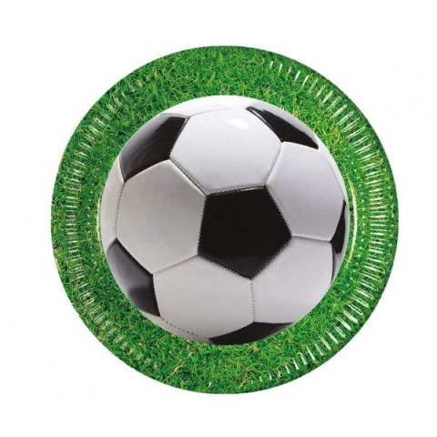 Talerz jednorazowy Godan Football Party 8 szt. śr. 230mm 8 szt (93464) Talerz jednorazowy Godan Football Party 8 szt. śr. 230mm 8 szt (93464)
