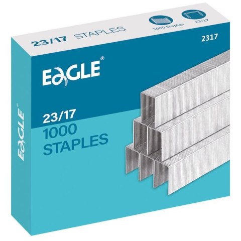 Zszywki 23/17 Eagle 1000 szt Zszywki 23/17 Eagle 1000 szt
