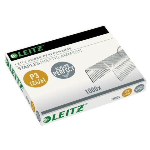 Zszywki 26/6 Leitz 1000 szt (55720000) Zszywki 26/6 Leitz 1000 szt (55720000)