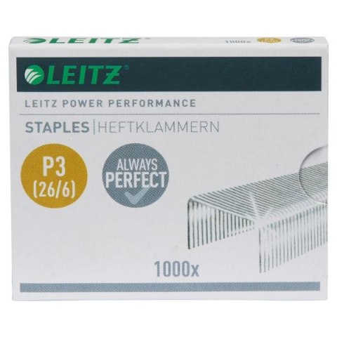 Zszywki 26/6 Leitz 1000 szt (55720000) Zszywki 26/6 Leitz 1000 szt (55720000)