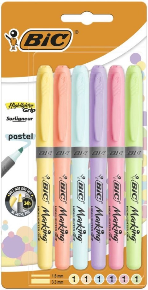 Flamaster Bic Bic Kids 6 kol. (992561) Flamaster Bic Bic Kids 6 kol. (992561)