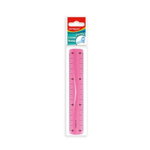 Linijka gumowa Keyroad elastyczna 15cm (KR970854-15) Linijka gumowa Keyroad elastyczna 15cm (KR970854-15)
