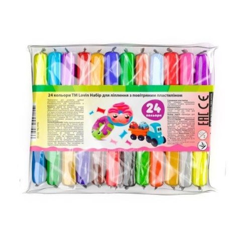 Masa plastyczna dla dzieci Maksik ciastolina 24 kolory mix (OKT5566) Masa plastyczna dla dzieci Maksik ciastolina 24 kolory mix (OKT5566)