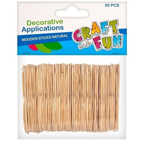 Ozdoba drewniana Craft with Fun patyczki (402514) Ozdoba drewniana Craft with Fun patyczki (402514)