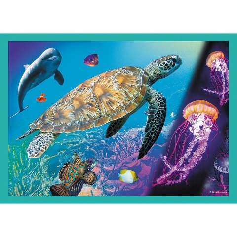 Puzzle Trefl 4w1 el. (34382) Puzzle Trefl 4w1 el. (34382)