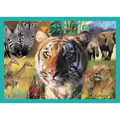 Puzzle Trefl 4w1 el. (34382) Puzzle Trefl 4w1 el. (34382)
