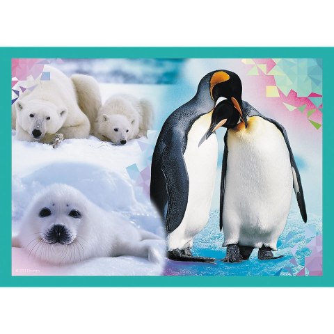 Puzzle Trefl 4w1 el. (34382) Puzzle Trefl 4w1 el. (34382)