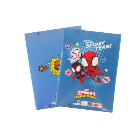 Teczka kartonowa na gumkę z gumką Spider Man A4 miks Beniamin Teczka kartonowa na gumkę z gumką Spider Man A4 miks Beniamin