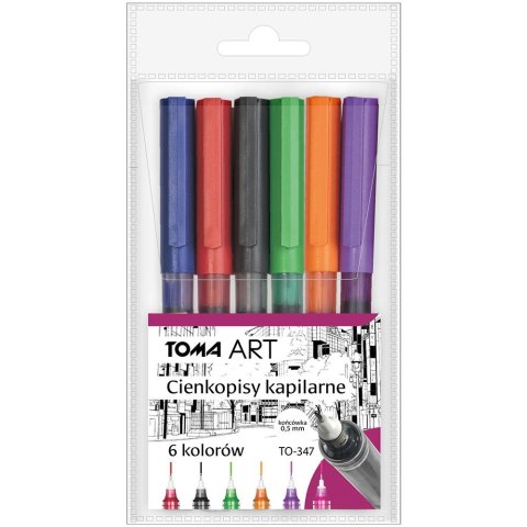 Cienkopis Toma, mix 6kol. (to-347) Cienkopis Toma, mix 6kol. (to-347)