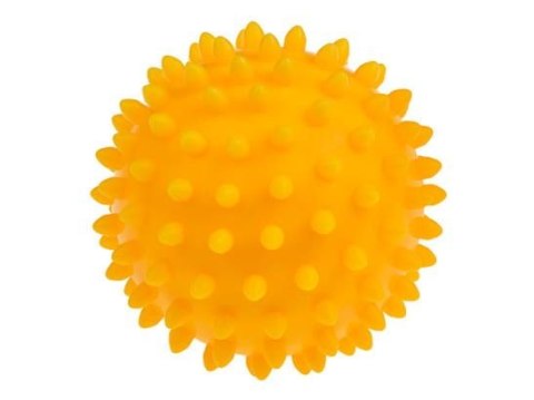 Piłka do masażu Tullo rehabilitacyjna 9cm żółta guma (441) Piłka do masażu Tullo rehabilitacyjna 9cm żółta guma (441)