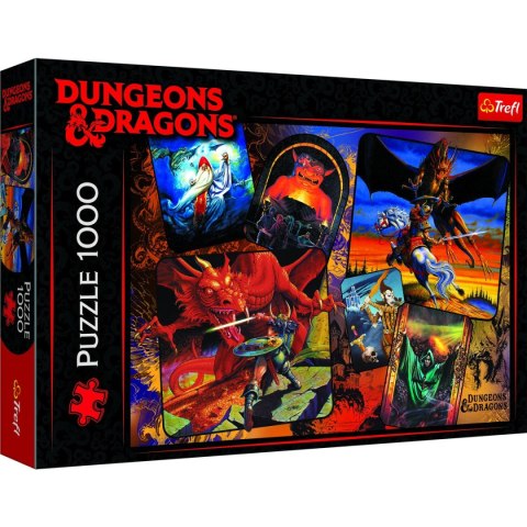 Puzzle Trefl Legendarne potwory z Faerun 1000 el. (10763) Puzzle Trefl Legendarne potwory z Faerun 1000 el. (10763)