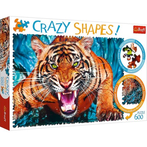 Puzzle Trefl Oko w oko z tygrysem 600 el. (11110) Puzzle Trefl Oko w oko z tygrysem 600 el. (11110)