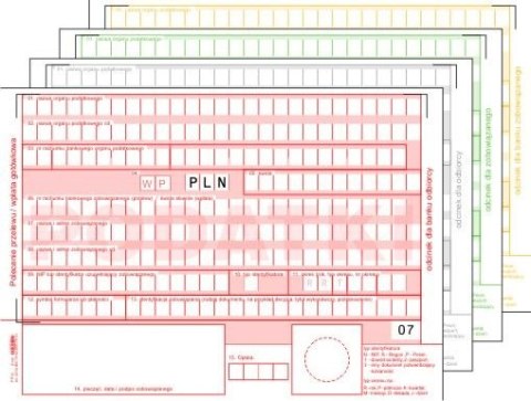 Druk samokopiujący Stolgraf Polecenie przelewu wpłata gotówkowa Podatki A6 100k. (PP12) Druk samokopiujący Stolgraf Polecenie przelewu wpłata gotówkowa Podatki A6 100k. (PP12)