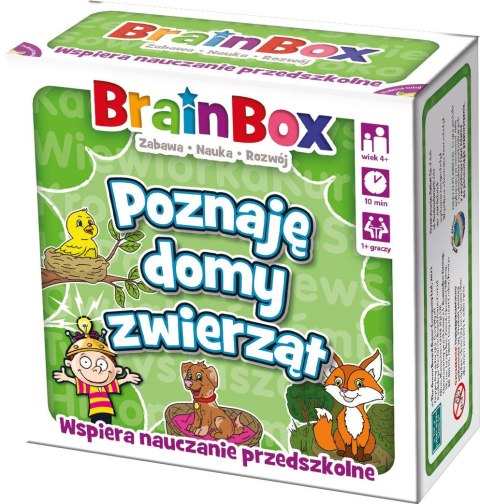 Gra edukacyjna Rebel BrainBox -Poznaję domy zwierząt (5902650616691) Gra edukacyjna Rebel BrainBox -Poznaję domy zwierząt (5902650616691)