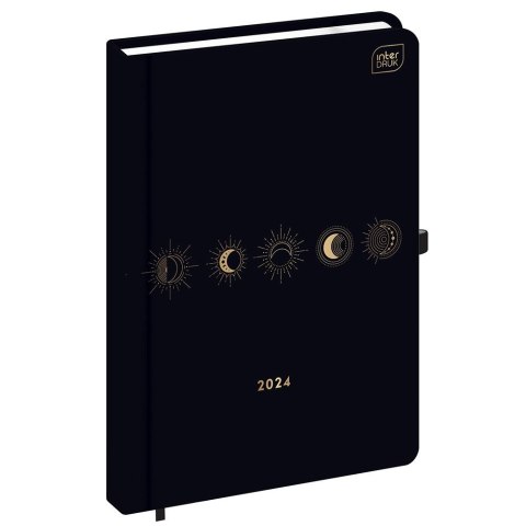 Kalendarz książkowy (terminarz) 5902277338082 Interdruk METALIC A5/192 A5 (MOON) Kalendarz książkowy (terminarz) 5902277338082 Interdruk METALIC A5/192 A5 (MOON)