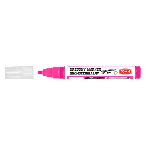 Marker suchościeralny Toma, różowy 4,5mm Marker suchościeralny Toma, różowy 4,5mm