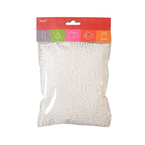 Ozdoba styropianowa Arpex kuleczki 10g białe (BN4949) Ozdoba styropianowa Arpex kuleczki 10g białe (BN4949)